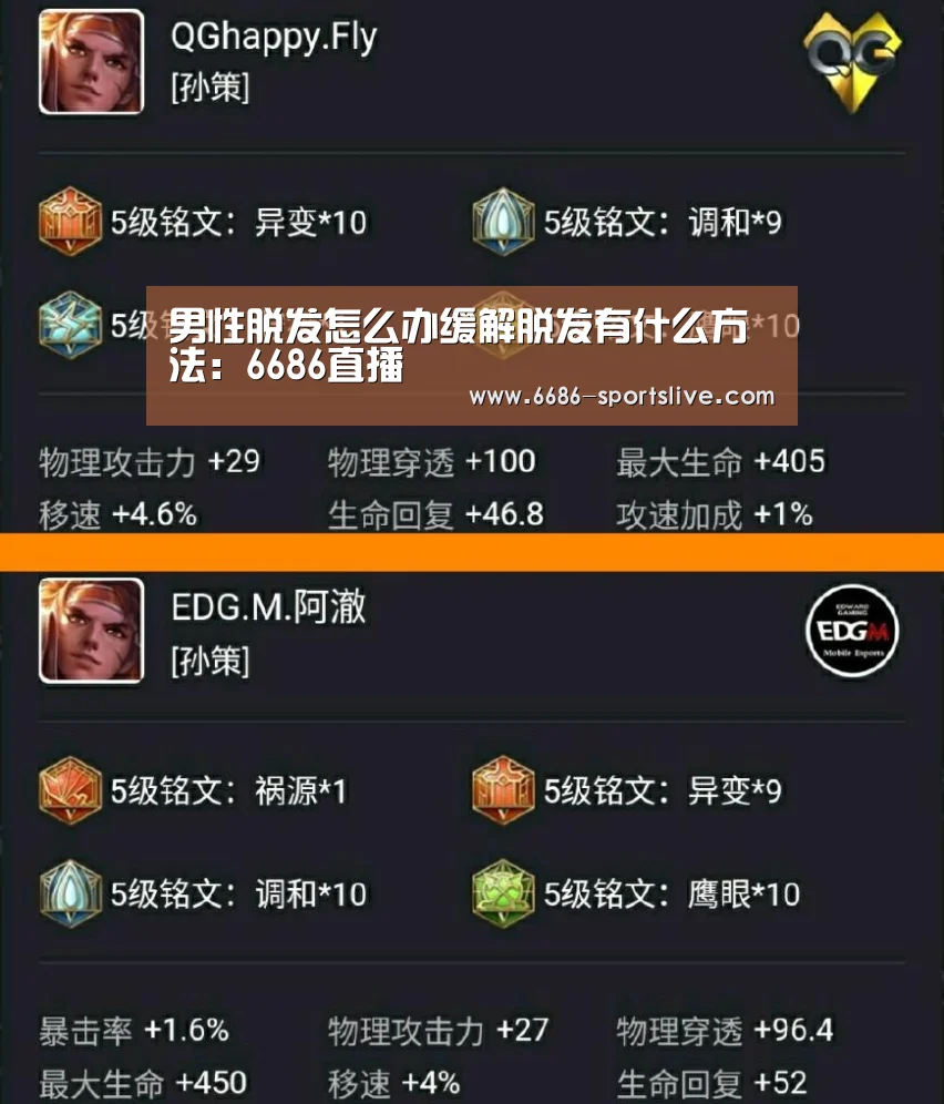 男性脱发怎么办缓解脱发有什么方法:6686直播(图3) 6686首页